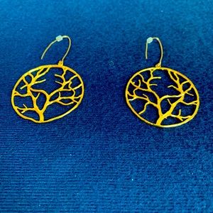 Antique Bronze Tone X6UX9 Life String Tree Oak.